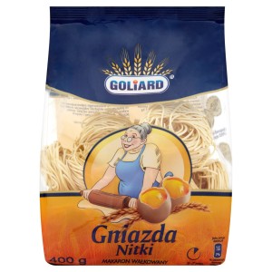 Goliard Makaron wałkowany gniazda nitki 400 g