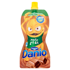 Danonki Danio Serek homogenizowany o smaku czekoladowo orzechowym 140 g