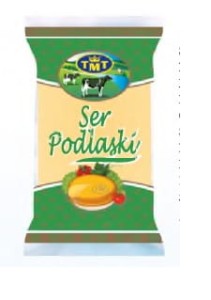 TMT Łomża Ser Żółty Podlaski kostka 250 g