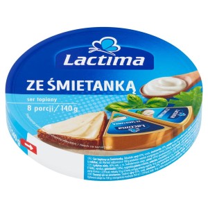 Lactima Ser topiony śmietankowy 140 g