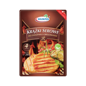 Mlekpol Krążki serowe do smażenia i grillowania 200 g