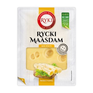 SM Ryki Rycki Maasdam w plastrach 125 g