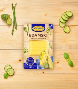 Włoszczowa ser edamski plastry 150 g