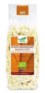Bio Planet Płatki Migdałowe (Migdały Cięte) Bio 300 g