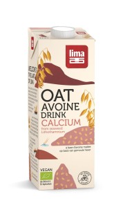 Lima Napój owsiany z wapniem z alg morskich BIO 1 l
