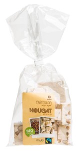 Oxfam Nugat migdałowy kawałki Fair Trade BIO 120 g