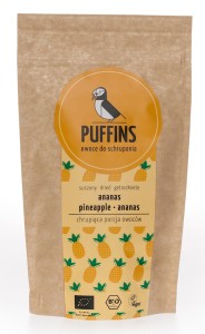 Puffins Ananas suszony BIO 40 g