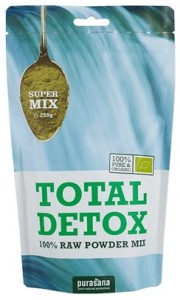 Purasana Mieszanka Superfood Total Detox bezglutenowa BIO 250 g