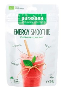 Purasana Smoothie Energy bezglutenowe BIO 150 g
