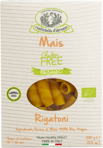 Rustichella Dabruzzo Makaron kukurydziany rurki bezglutenowy BIO 250 g