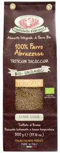 Rustichella Dabruzzo Kuskus z płaskurki BIO 500 g