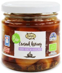 Sątyrz Czosnek kiszony BIO 120 g
