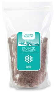 Skarby Oceanu Sól czarna kala namak drobno mielona 1kg