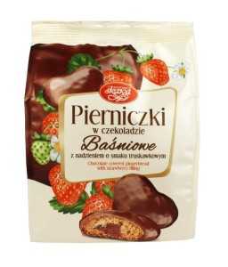 Skawa Pierniczki W Czekoladzie Truskawkowe 150 g