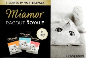 Miamor Ragout Royale Mix Galaretka - indyk, łosoś, cielęcina saszetki 12x100 g