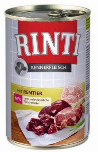 Rinti Kennerfleisch Rentier pies - renifer puszka 400 g
