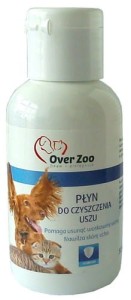 Over Zoo Płyn do czyszczenia uszu dla psa i kota 50 ml