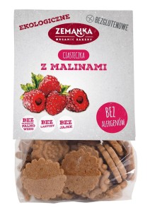 Zemanka Ciasteczka Malinowe Bezglutenowe Bio 100 g