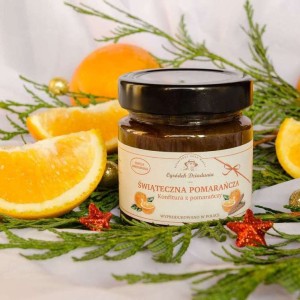 Ogródek Dziadunia Świąteczna pomarańcza konfitura 210 g