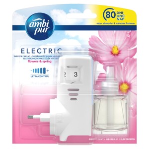 Ambi Pur Flowers & Spring Odświeżacz elektryczny Zestaw startowy 20 ml