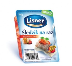 Lisner Śledzik na raz w sosie meksykańskim 100 g