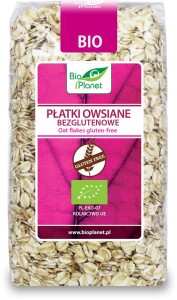 Bio Planet Płatki owsiane bezglutenowe BIO 300 g