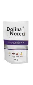 Dolina Noteci Premium Pies Królik i żurawina saszetka 500 g