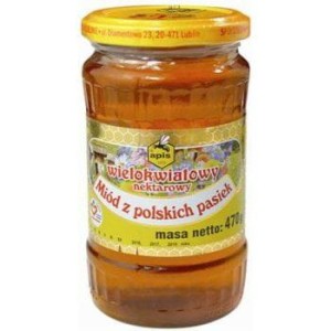Apis Miód Wielokwiatowy Z Polskich Pasiek 470 g