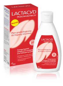 Przeciwgrzybiczny płyn ginekologiczny do higieny intymnej Lactacyd 200ml