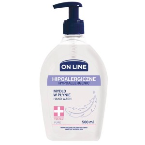 On Line mydło w dozowniku Hipoalergiczne Pure 500 ml