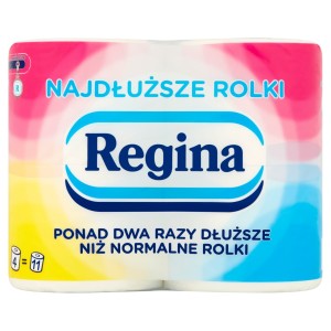 REGINA Papier toaletowy Najdłuższe rolki 4szt.