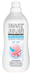 Biały Jeleń płyn do prania tkanin DELIKATNYCH 1000 ml