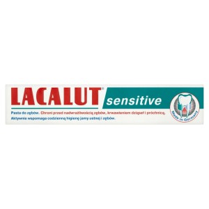 Lacalut sensitive Pasta do zębów 75 ml