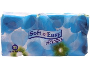 Soft & Easy Soft&Easy papier toaletowy biały 8 rolek