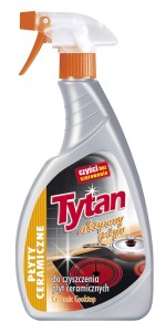 Tytan Płyn do czyszczenia płyt ceramicznych spray 500 g
