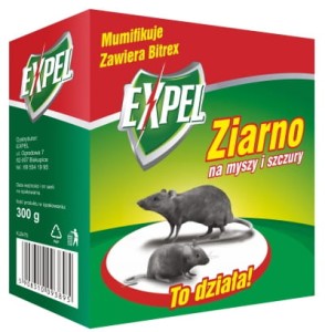 Expel Trutka zbożowa na myszy i szczury 300 g