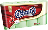 Cashmir papier toaletowy zielony 6+2 rolek