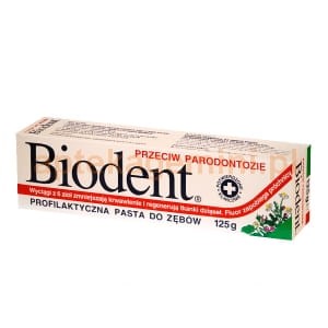 Radaw Biodent Pasta do zębów przeciw paradontozie 125 g