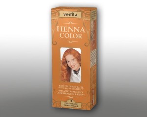 VENITA Henna do włosów tuba kolor 3 ognizty oranż