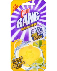 CILLIT BANG Power & Fresh kostka do toalety Cytrusowa Świeżość 40g