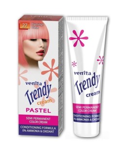 Venita Trendy Cream Toner Koloryzujący W Kremie Nr 27 Różowy Flaming