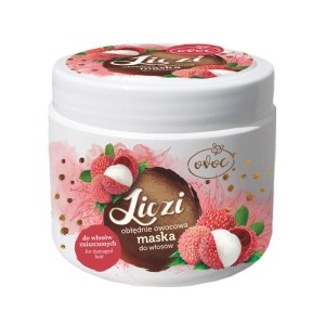 OVOC Maska do włosów zniszczonych LICZI 500 ml