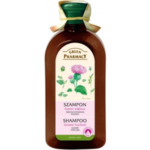 Green Pharmacy Szampon do każdego rodzaju włosów przeciw wypadaniu Łopian większy 350 ml