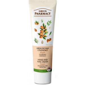 Green Pharmacy Krem do rąk i paznokci ochronny, odżywczy Argan 100 ml