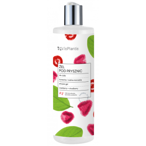 Vis Plantis - żel pod prysznic żurawina + malina moroszka 400 ml