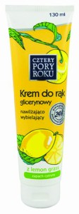 Cztery Pory Roku Krem do rąk Cytryna 130 ml