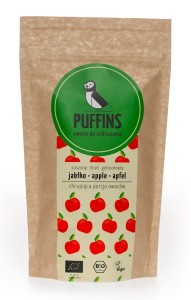 Puffins Jabłko suszone BIO 40 g