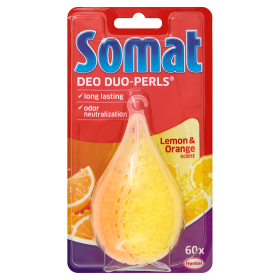 Somat Deo Duo-Perls Odświeżacz do zmywarek cytrynowo-pomarańczowy 17 g