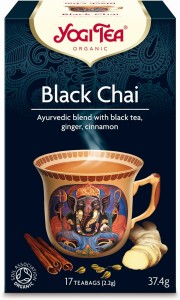 Yogi Tea Herbata Czarna Black Chai Z Imbirem I Cynamonem BIO (17 x 2,2 g)