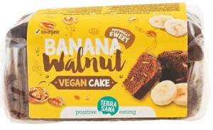 Terrasana Ciasto bananowe z orzechami włoskimi BIO 350 g